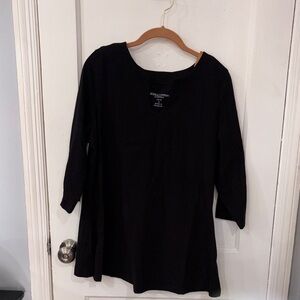 Jessica London Black long sleeve Women's Top